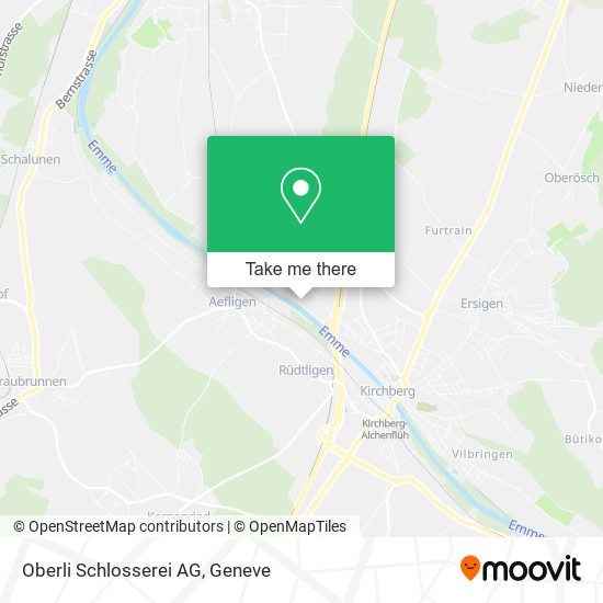 Oberli Schlosserei AG map