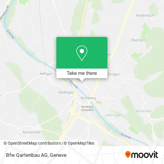 Bfw Gartenbau AG map