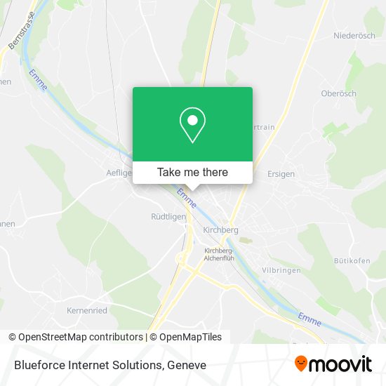 Blueforce Internet Solutions map