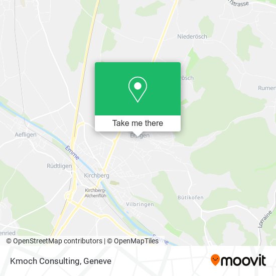 Kmoch Consulting map