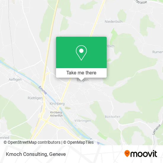 Kmoch Consulting map