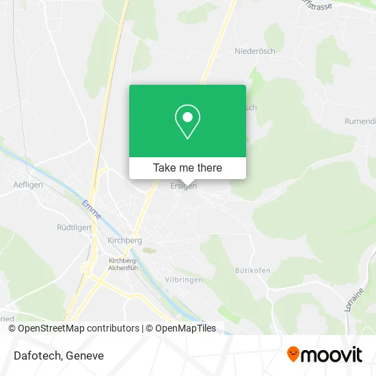 Dafotech map