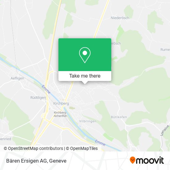 Bären Ersigen AG map
