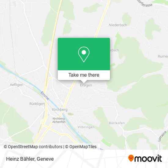 Heinz Bähler map