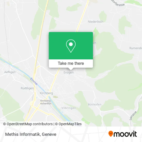 Methis Informatik map