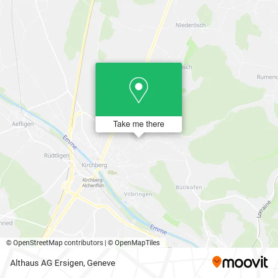 Althaus AG Ersigen map