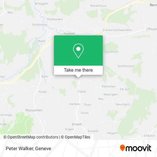 Peter Walker map