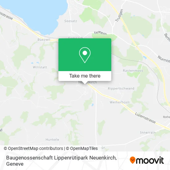 Baugenossenschaft Lippenrütipark Neuenkirch map