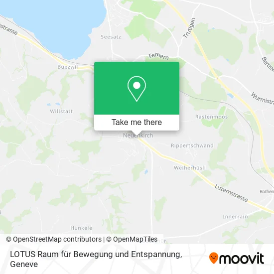 LOTUS Raum für Bewegung und Entspannung map