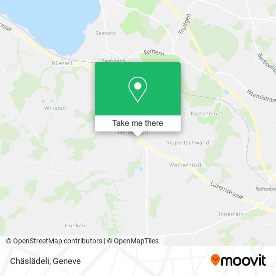 Chäslädeli map