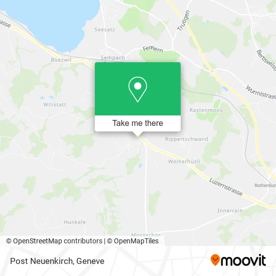 Post Neuenkirch map