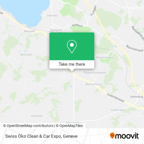 Swiss Öko Clean & Car Expo map
