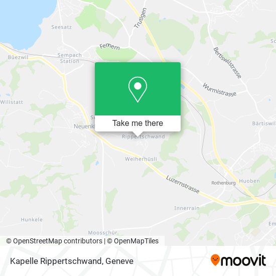 Kapelle Rippertschwand map