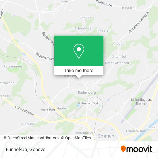 Funnel-Up map