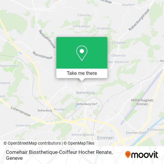 Comehair Biosthetique-Coiffeur Hocher Renate map