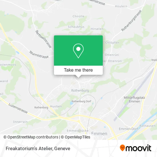 Freakatorium's Atelier map