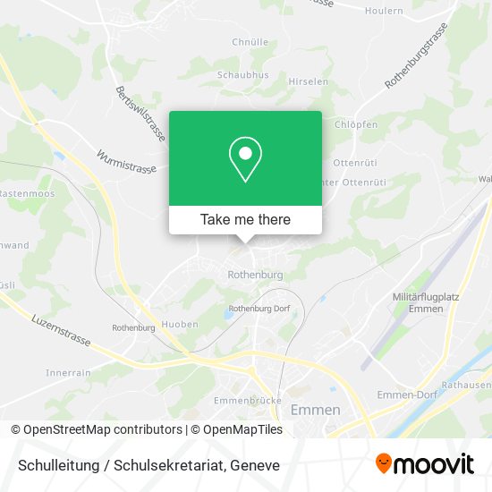 Schulleitung / Schulsekretariat map