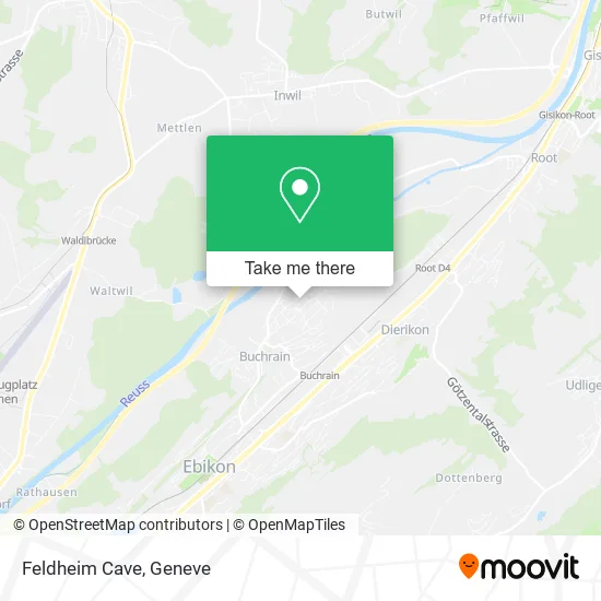 Feldheim Cave map