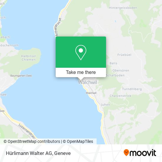 Hürlimann Walter AG map