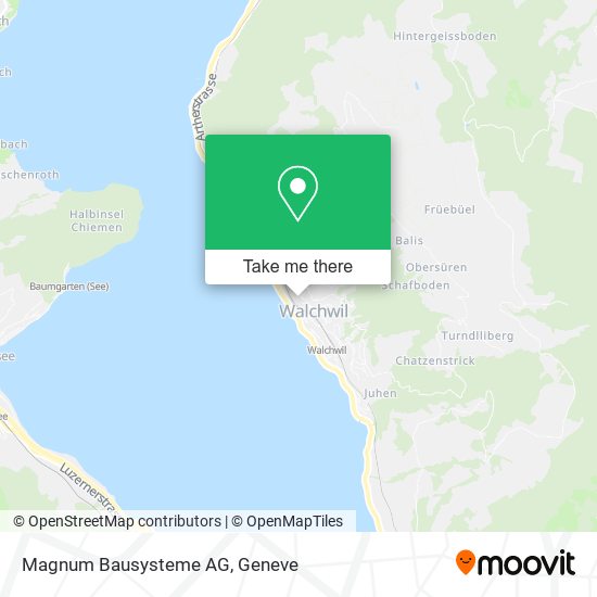 Magnum Bausysteme AG map