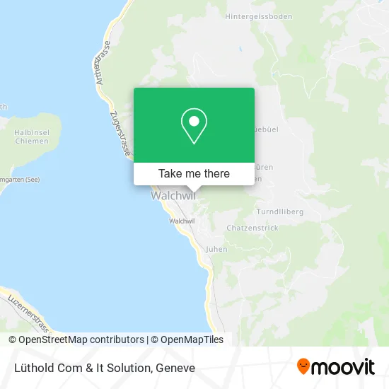 Lüthold Com & It Solution map