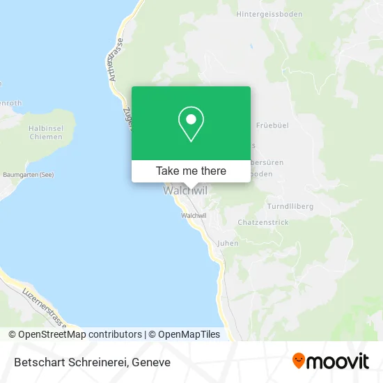 Betschart Schreinerei map