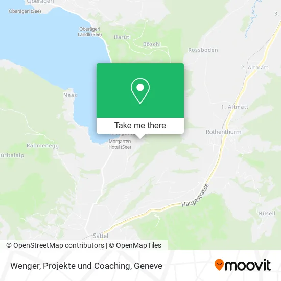 Wenger, Projekte und Coaching map