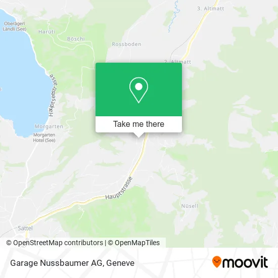 Garage Nussbaumer AG map