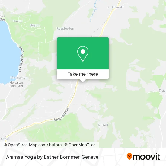 Ahimsa Yoga by Esther Bommer map