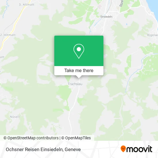 Ochsner Reisen Einsiedeln map