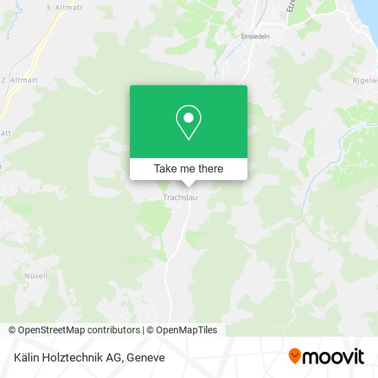 Kälin Holztechnik AG map
