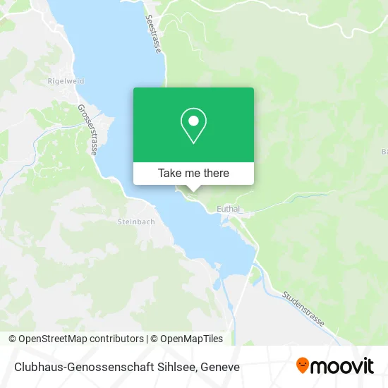 Clubhaus-Genossenschaft Sihlsee map