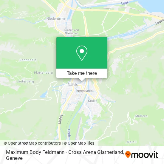 Maximum Body Feldmann - Cross Arena Glarnerland map