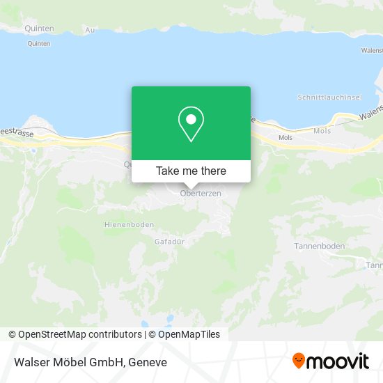 Walser Möbel GmbH map