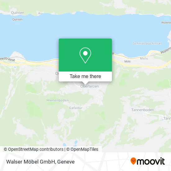 Walser Möbel GmbH map