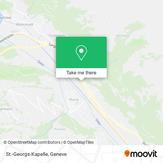 St.-Georgs-Kapelle map