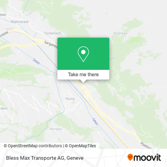 Bless Max Transporte AG map