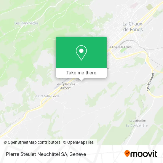 Pierre Steulet Neuchâtel SA plan