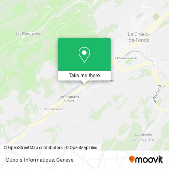 Dubois-Informatique map