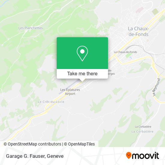Garage G. Fauser map
