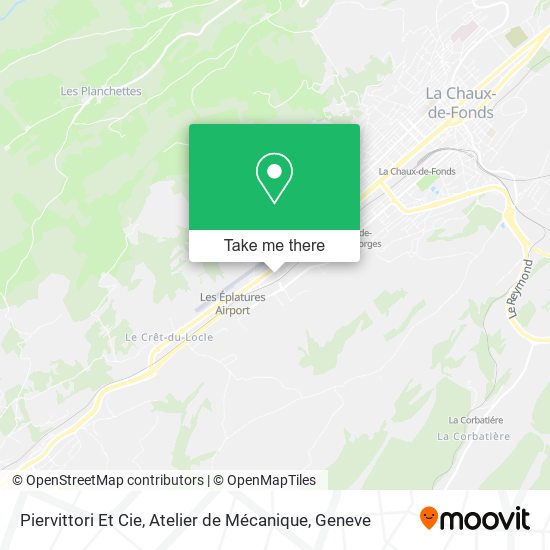Piervittori Et Cie, Atelier de Mécanique map