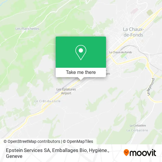 Epstein Services SA, Emballages Bio, Hygiène. map