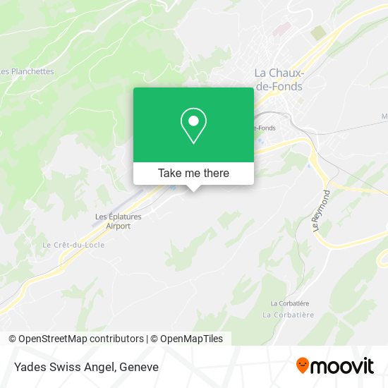 Yades Swiss Angel map