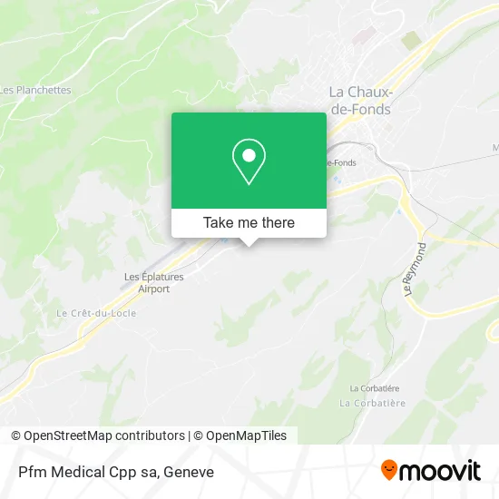 Pfm Medical Cpp sa map