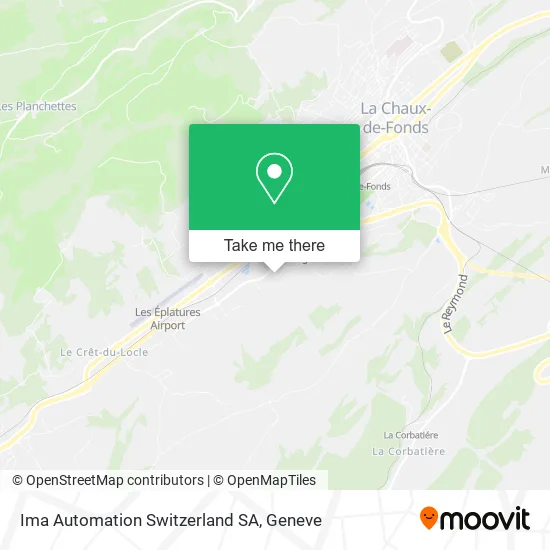 Ima Automation Switzerland SA map