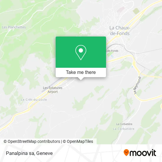 Panalpina sa map
