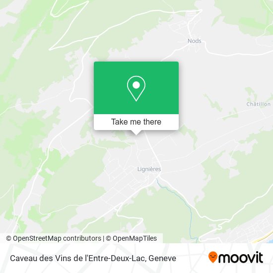 Caveau des Vins de l'Entre-Deux-Lac map