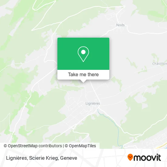 Lignières, Scierie Krieg map