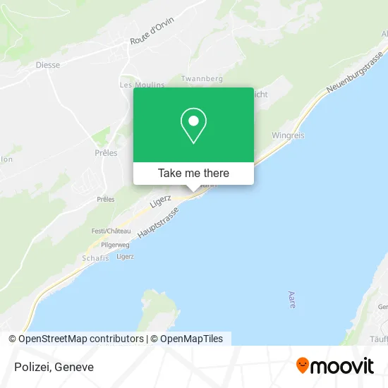 Polizei map
