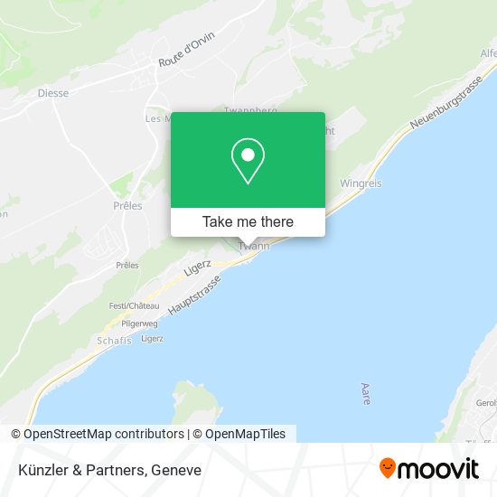 Künzler & Partners map